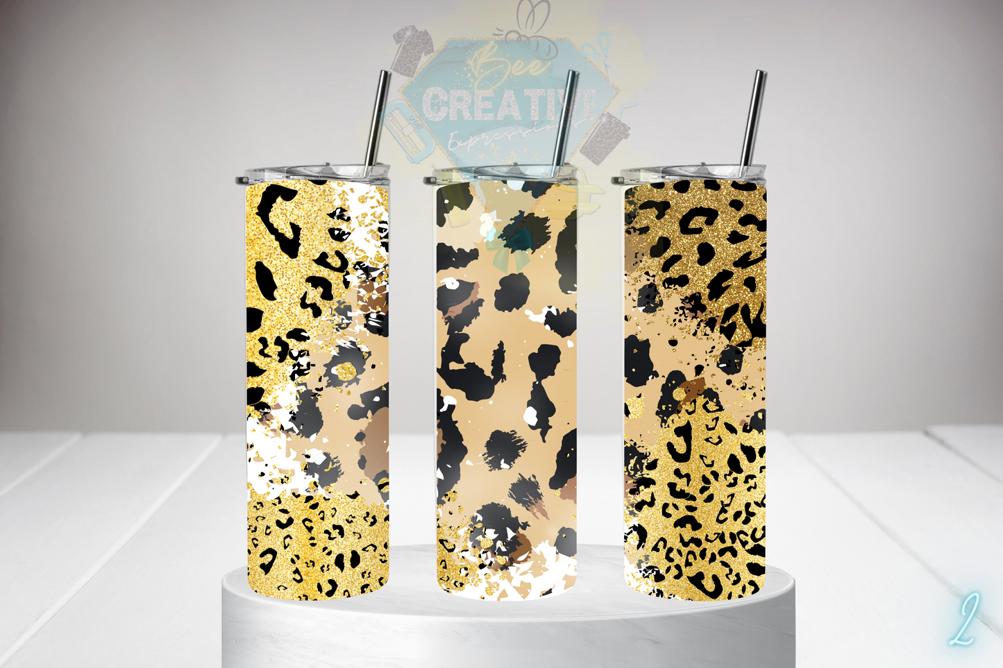 Leopard Print Tumblers