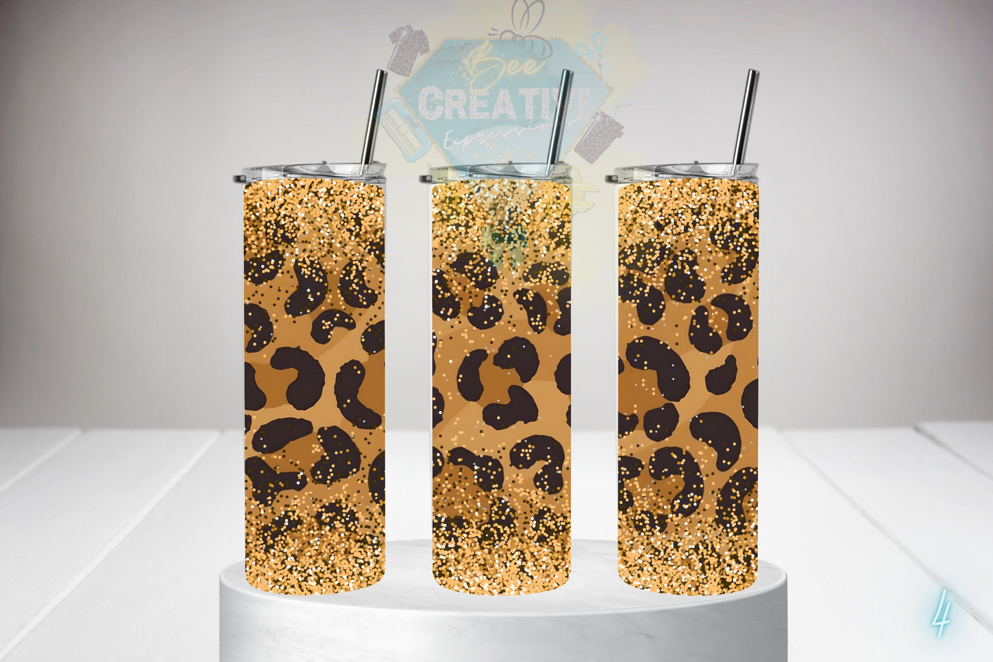 Leopard Print Tumblers