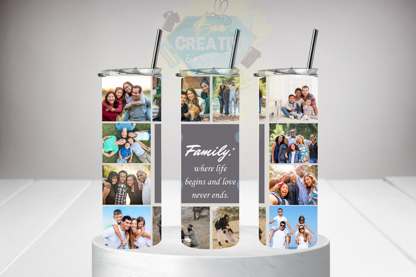 Custom Photo Tumblers